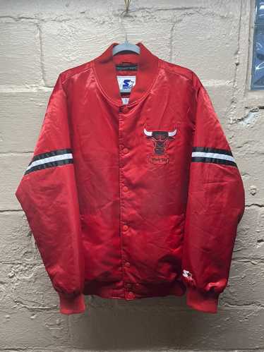 90s Starter Chicago Bulls Padded Coat (M) – Stocked Vintage