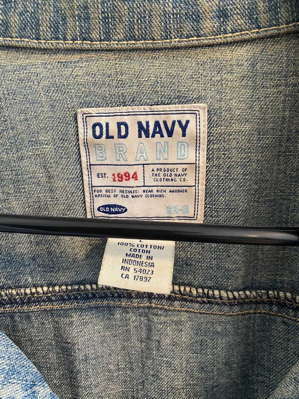 Old Navy × Vintage 90s Old Navy Denim Jacket - image 3