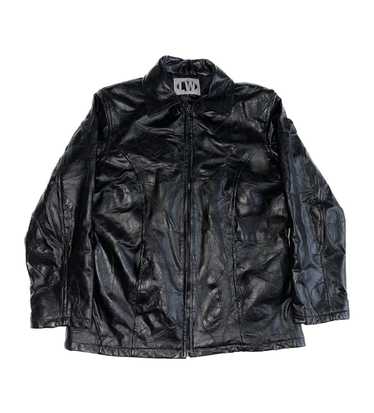 Leather Jacket Vintage Textured Leather Jacket