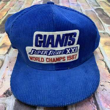 Vintage 1987 New York Giants Super bowl XXI NFL snapback hat