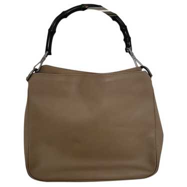 Gucci Bamboo Top Handle leather handbag - image 1