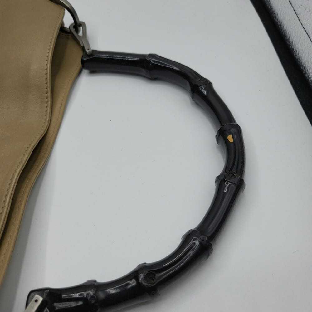 Gucci Bamboo Top Handle leather handbag - image 3