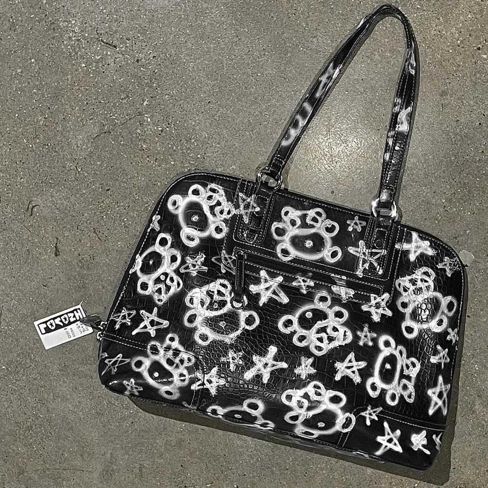 Handmade Snake Skin Panda Bear Bag - image 1