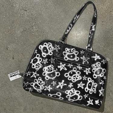 Handmade Snake Skin Panda Bear Bag - image 1