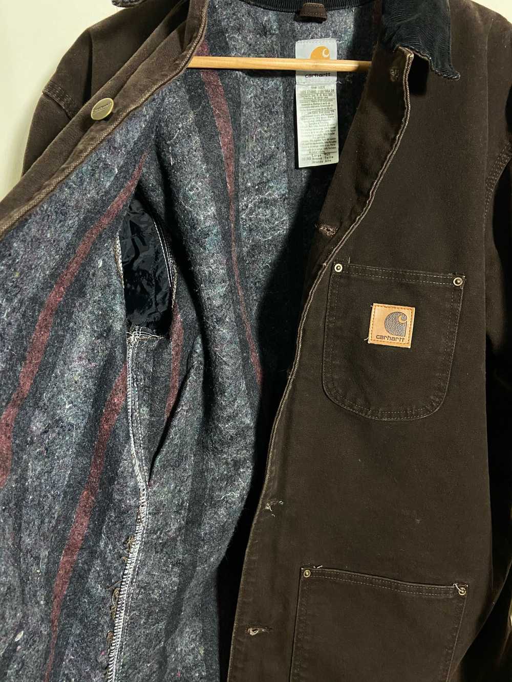 Carhartt × Vintage Carhartt Chore coat jacket - image 4