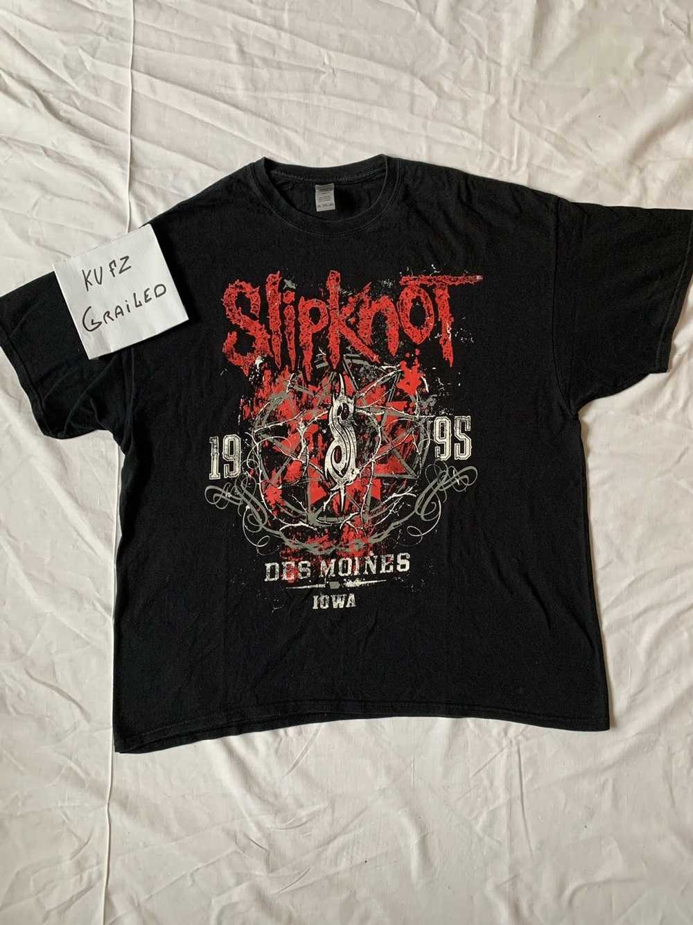 Band Tees × Slipknot × Vintage Vintage 1995 rock band… - Gem