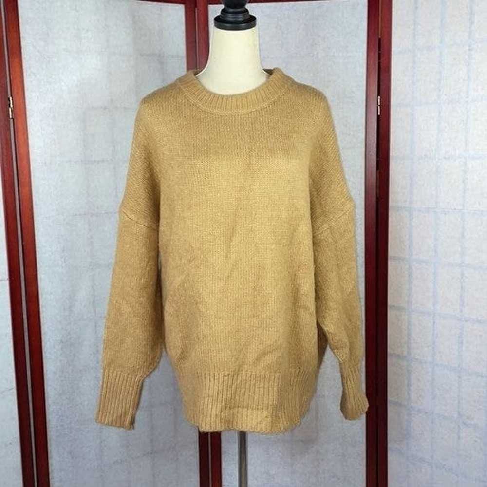 Zara Zara Knit Very Oversized Crewneck Sweater - image 10