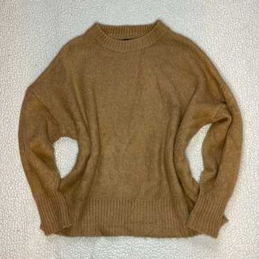 Zara Zara Knit Very Oversized Crewneck Sweater - image 1