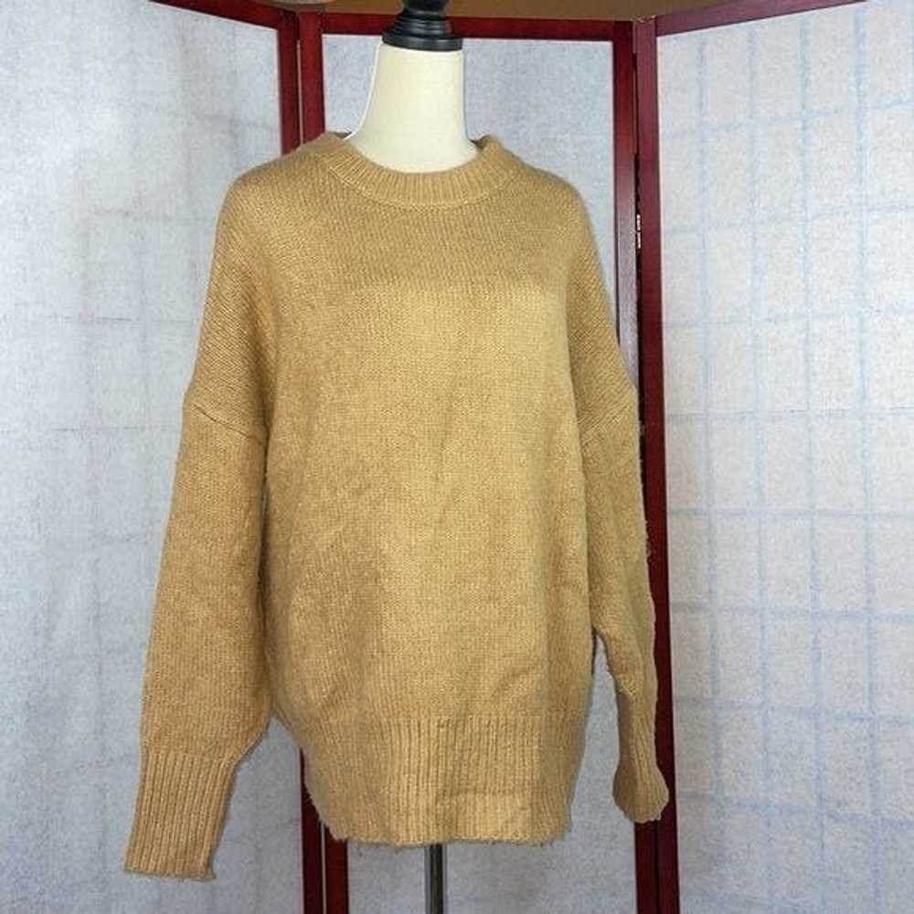 Zara Zara Knit Very Oversized Crewneck Sweater - image 2
