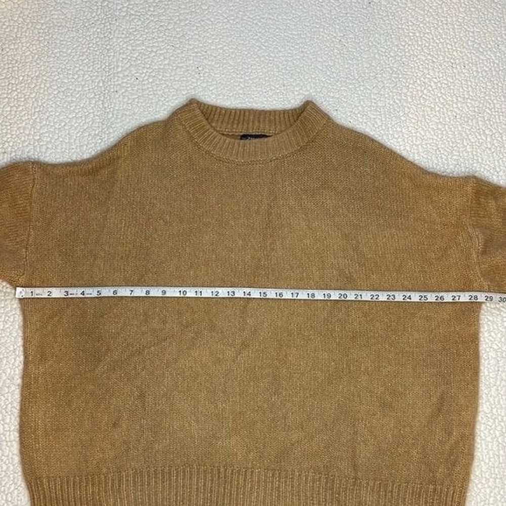 Zara Zara Knit Very Oversized Crewneck Sweater - image 8