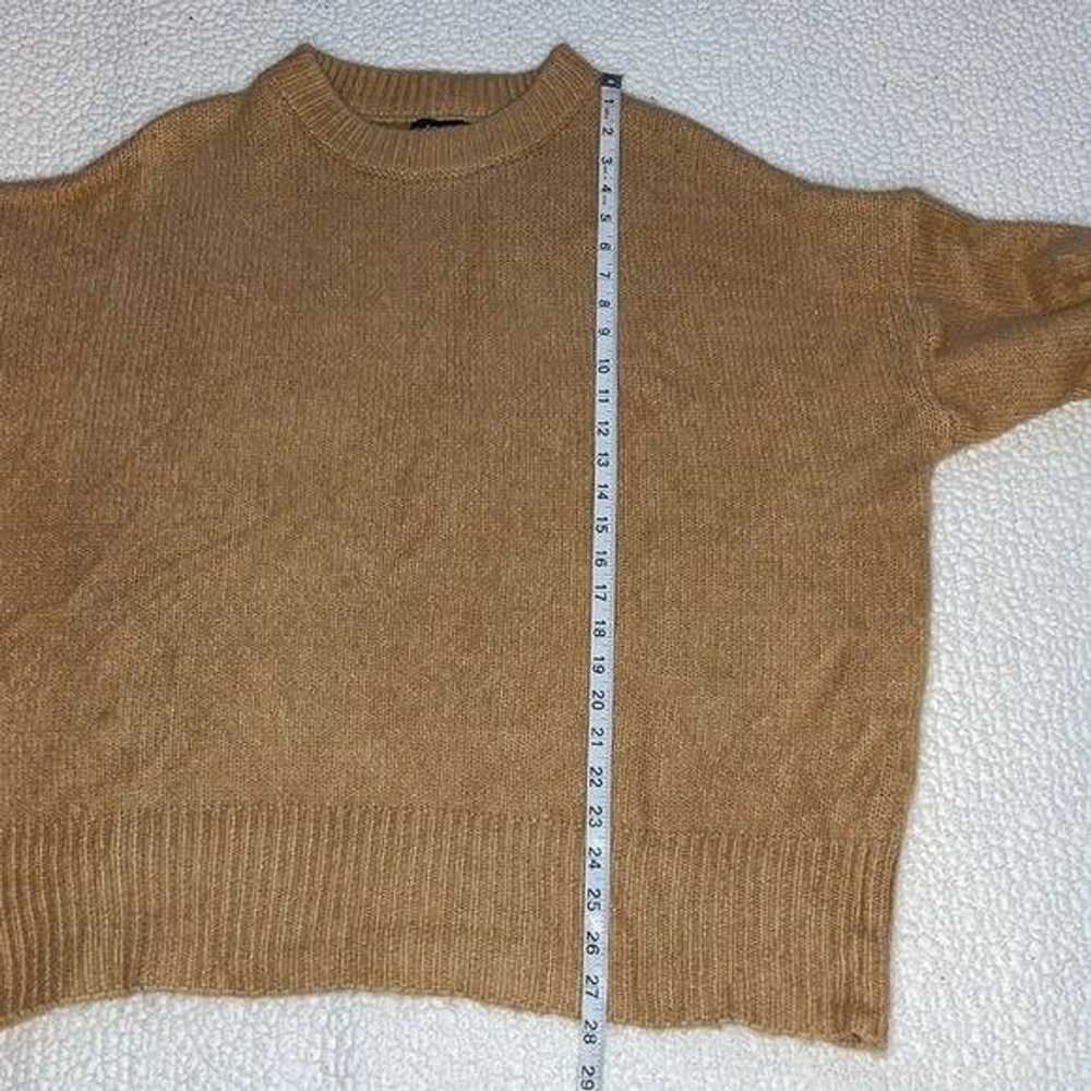 Zara Zara Knit Very Oversized Crewneck Sweater - image 9