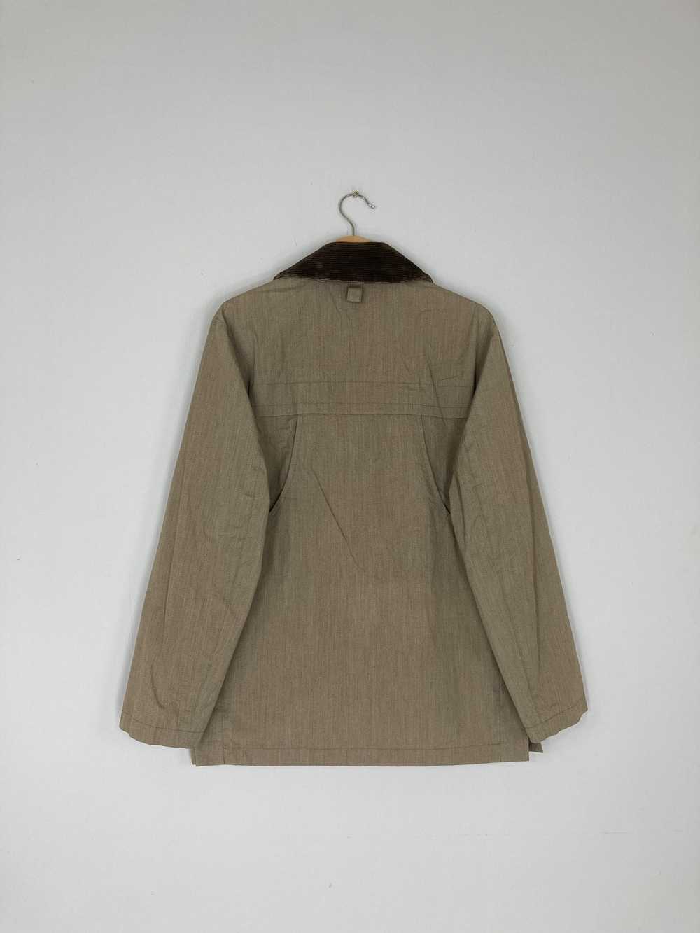 Denim Jacket × Vintage Vintage Denim Chore Tartan… - image 5