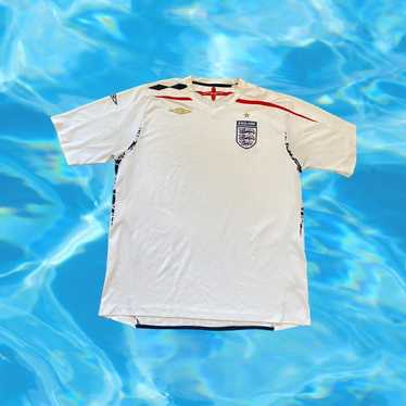 Umbro 2007-09 England Home National Team Football… - image 1