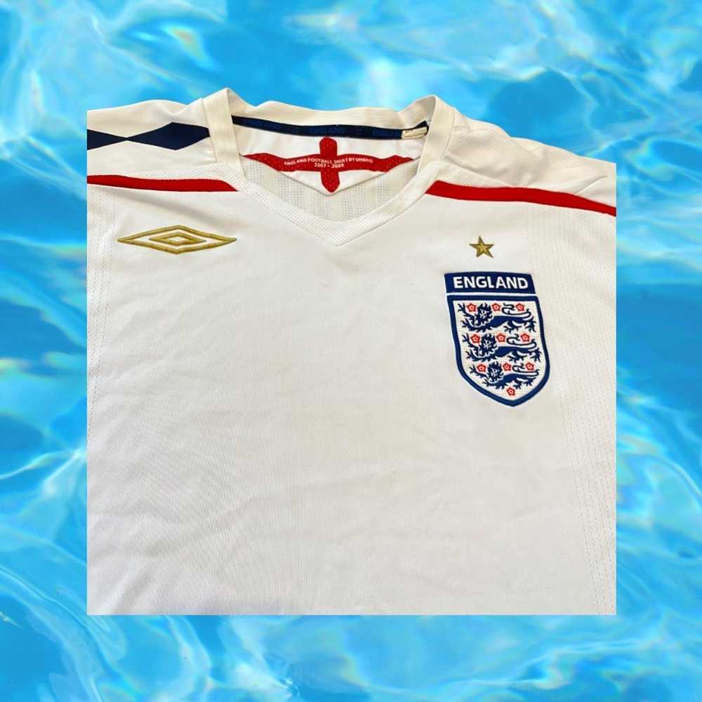 Umbro 2007-09 England Home National Team Football… - image 2