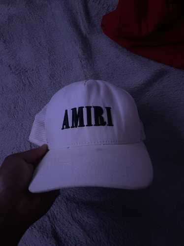 AMIRI PAINT DRIP CORE LOGO TRUCKER HAT 1009