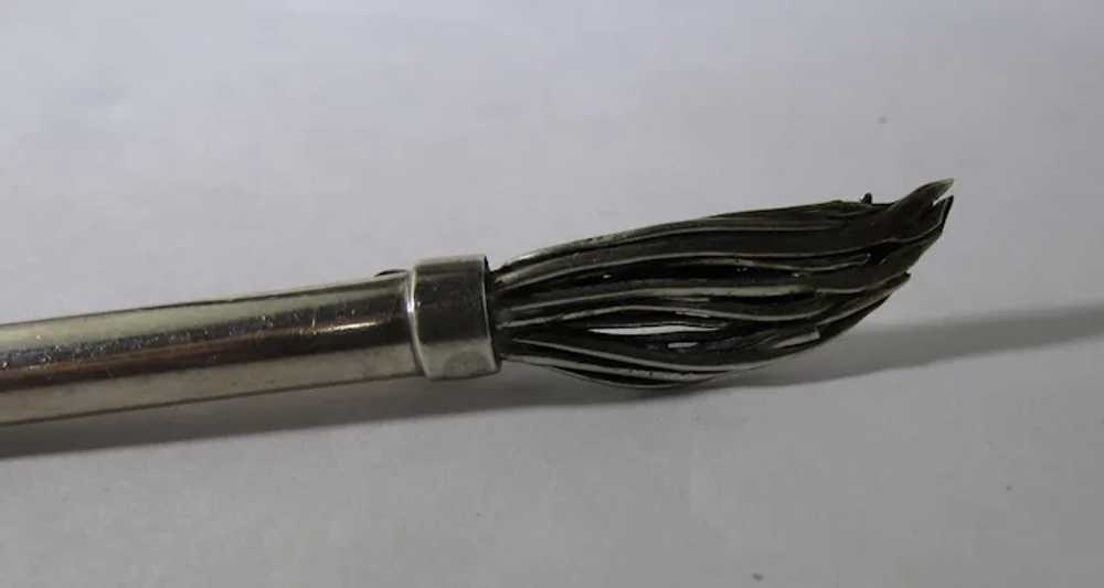 Sterling Silver Paint Brush Pin - image 5