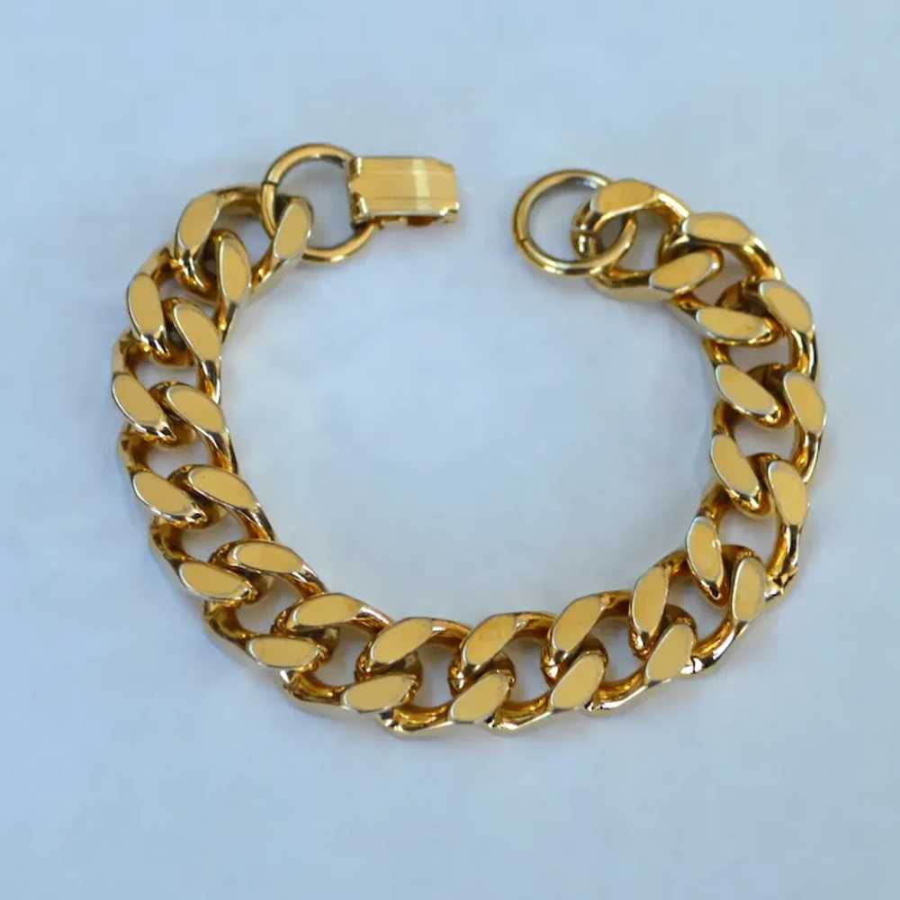 Chunky Curb Link Bracelet - image 2