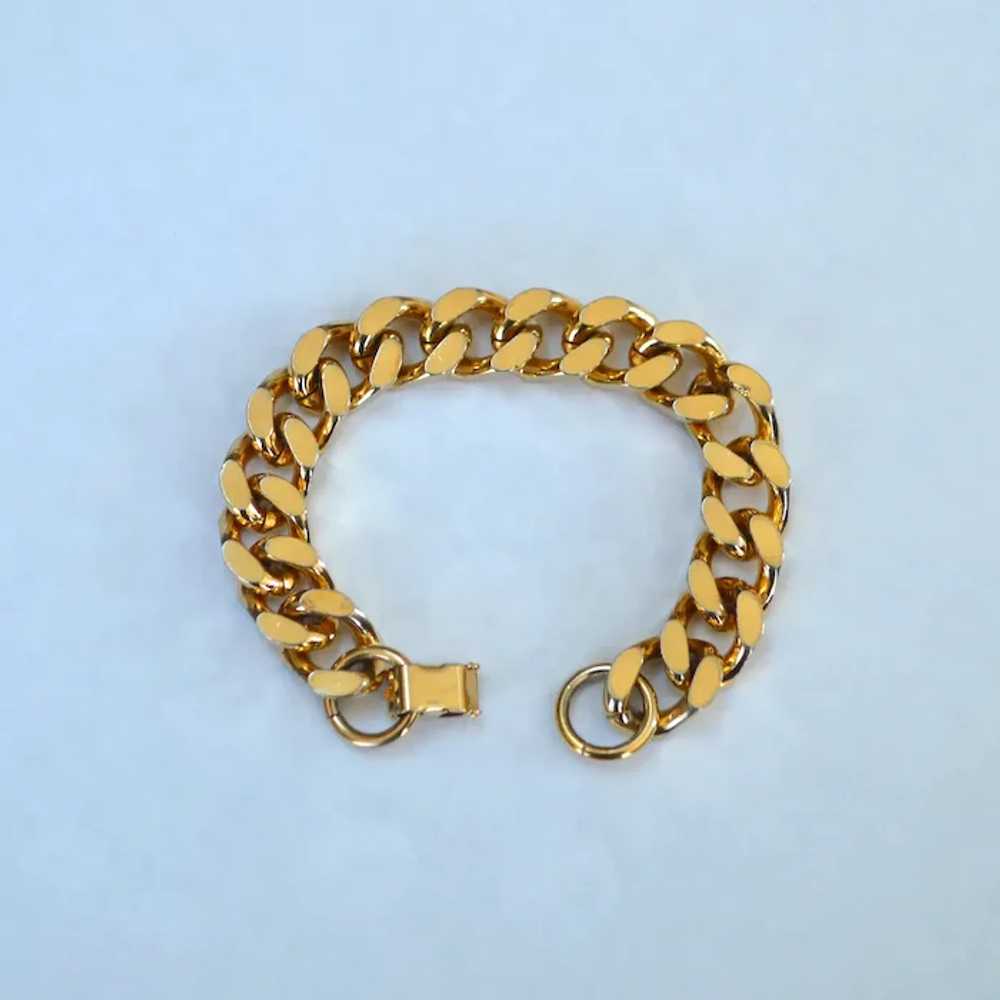 Chunky Curb Link Bracelet - image 3