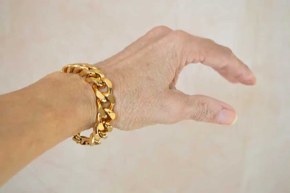 Chunky Curb Link Bracelet - image 5