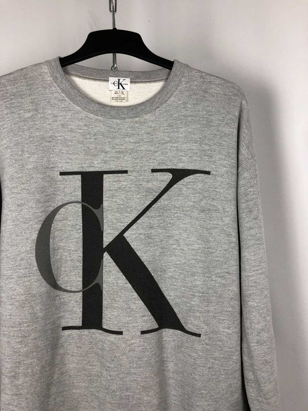 Calvin Klein × Vintage Calvin Kline sweatshirt vi… - image 2