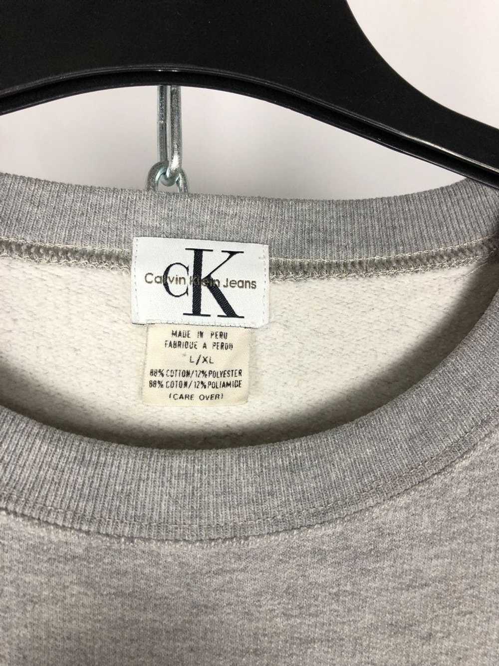 Calvin Klein × Vintage Calvin Kline sweatshirt vi… - image 4