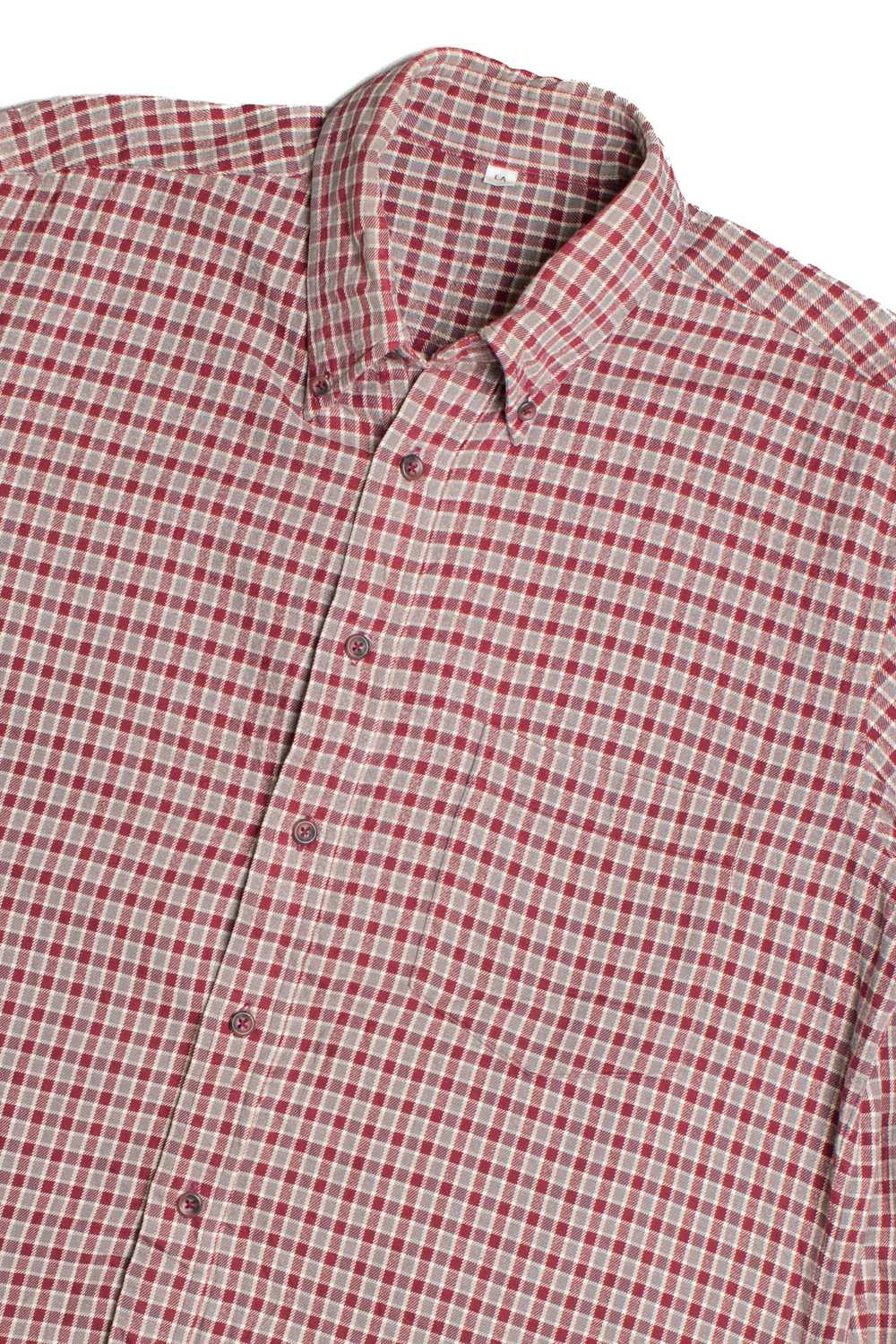 Red Flannel Shirt 5220 - image 2