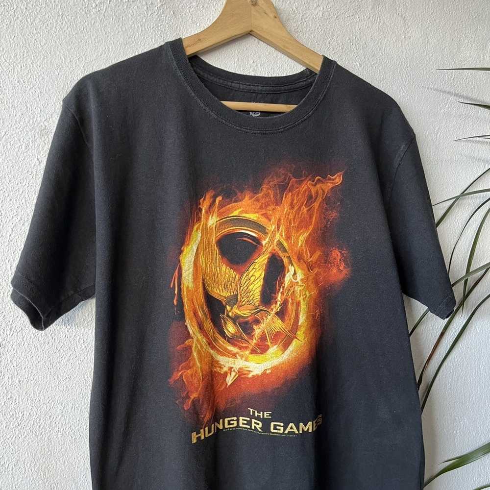 Movie × Vintage THE HUNGER GAMES tee - Gem