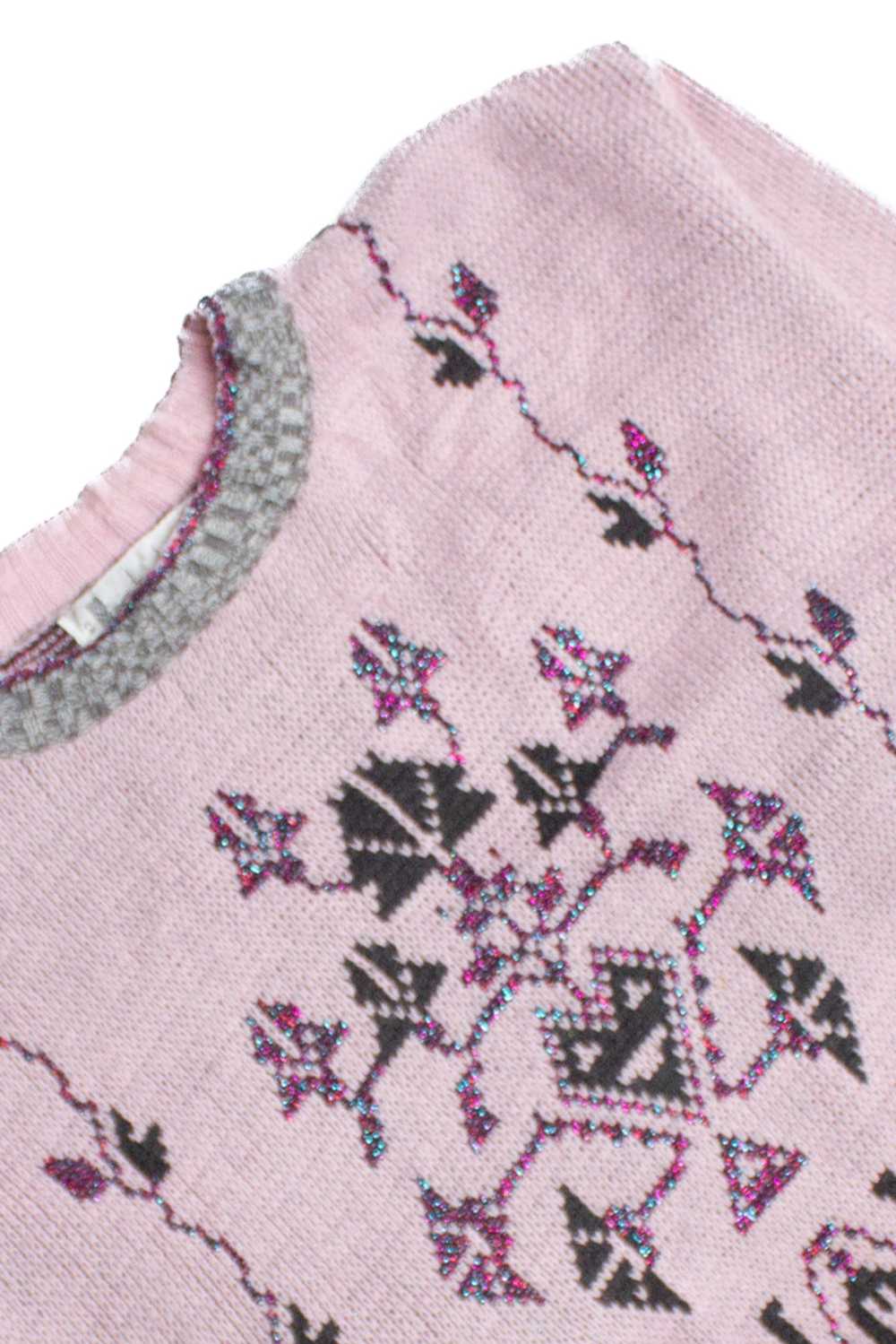 Vintage Barbara Sue Fair Isle Sweater (1980s) - image 1