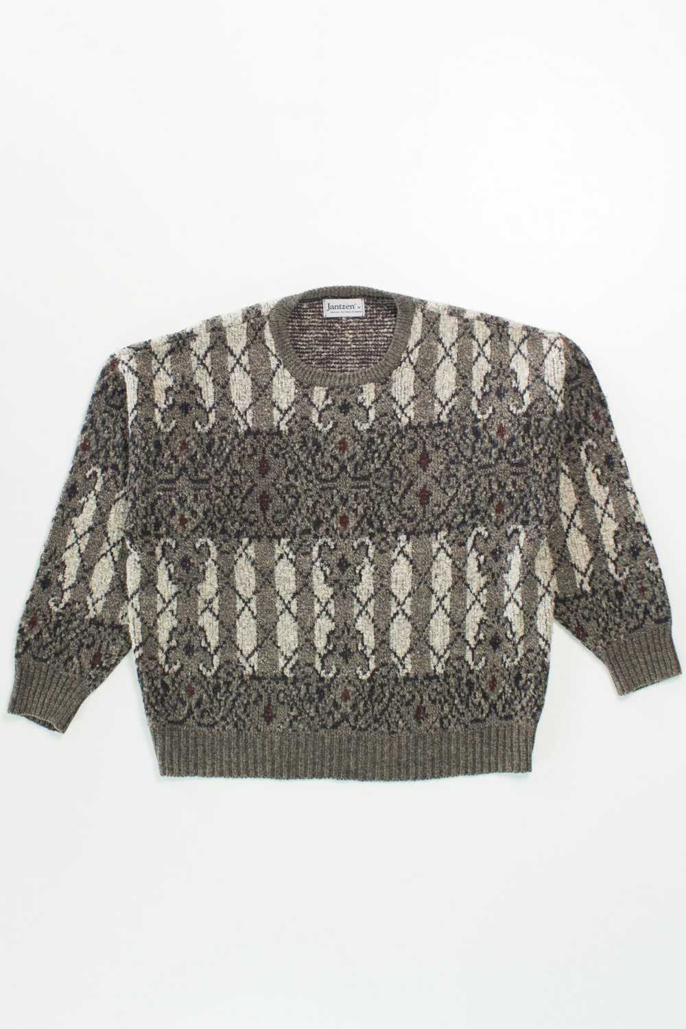 Vintage Jantzen Brown 80s Sweater - image 2