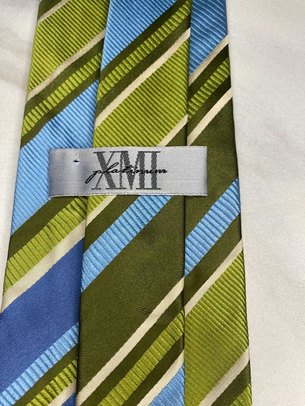 Xmi Platinum XMI Platinum 100% silk necktie - image 2