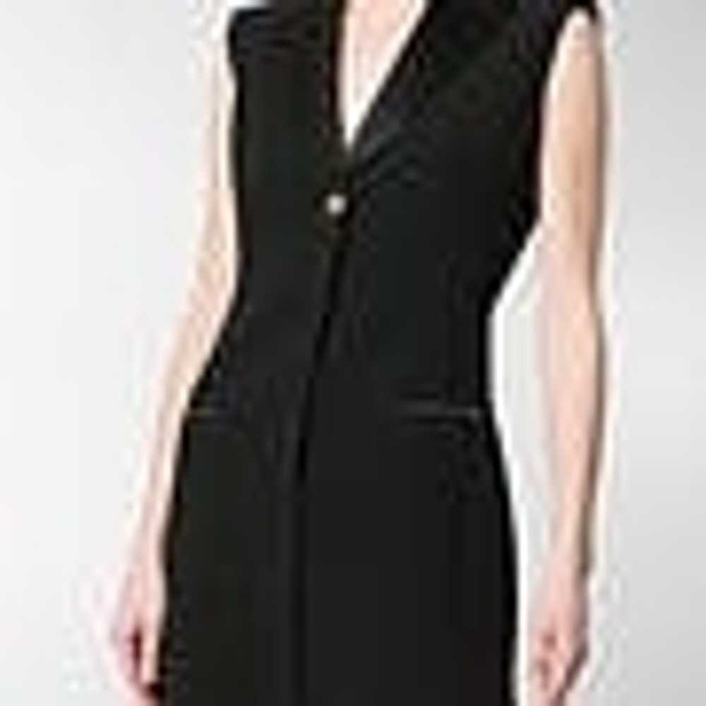 Versace VERSACE Beaded Fringe Tuxedo Dress - image 5