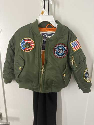 Bomber Jacket × Streetwear Green bomber jacket