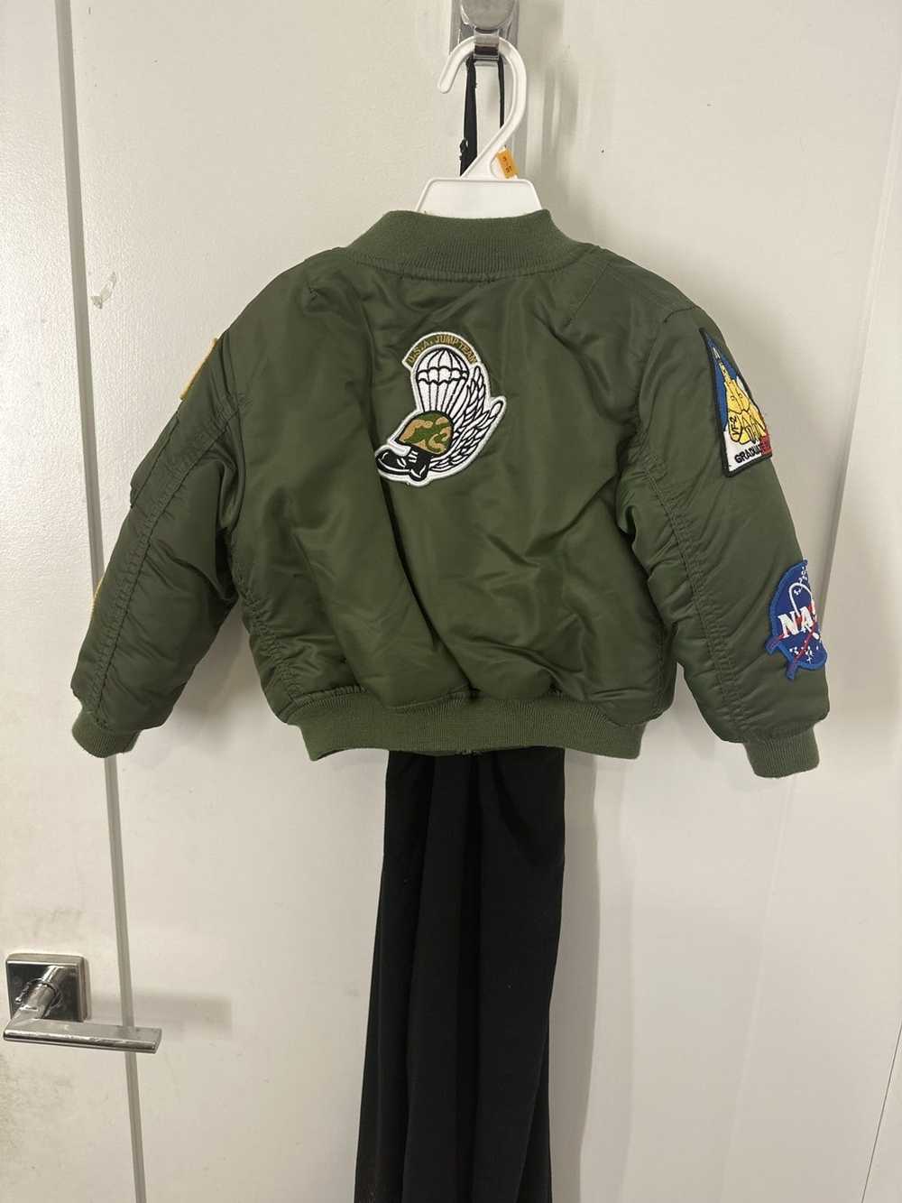 Bomber Jacket × Streetwear Green bomber jacket - image 2