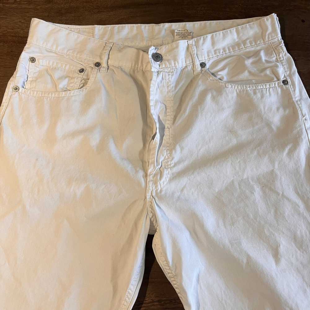 Levi's × Vintage Vintage 00s Levi's 551 White Jea… - image 2