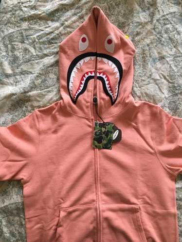 Camo Shark Pink Bape Hoodie - Asal Vision