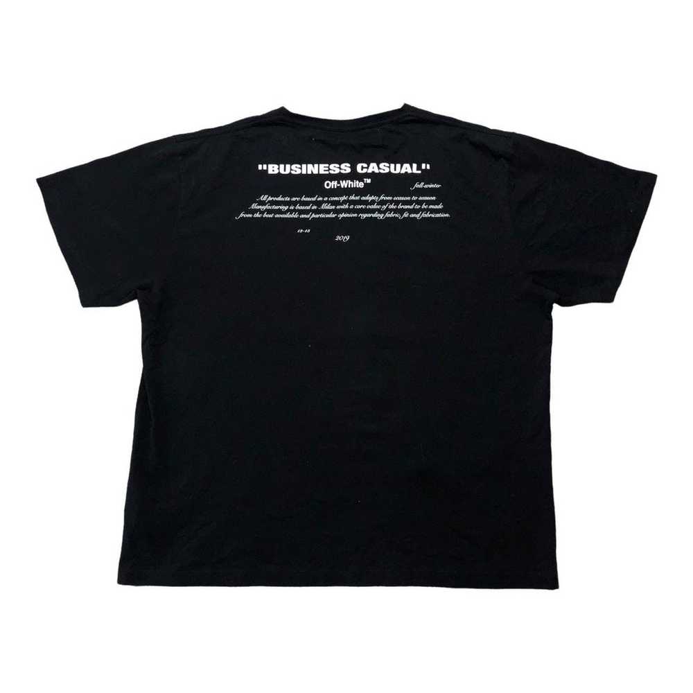 Off-White Off-White Business Casual Bernini Tee - image 2