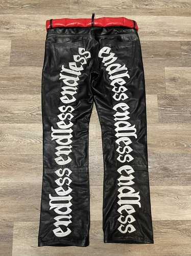 Vlone Endless Leather Pants - image 1