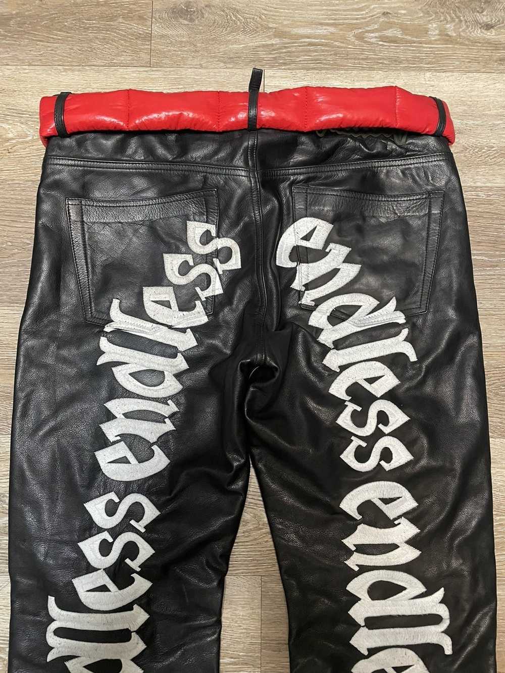 Vlone Endless Leather Pants - image 3