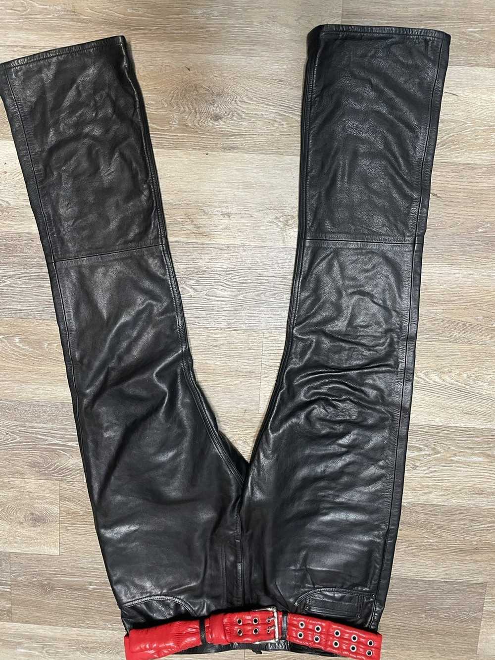 Vlone Endless Leather Pants - image 9