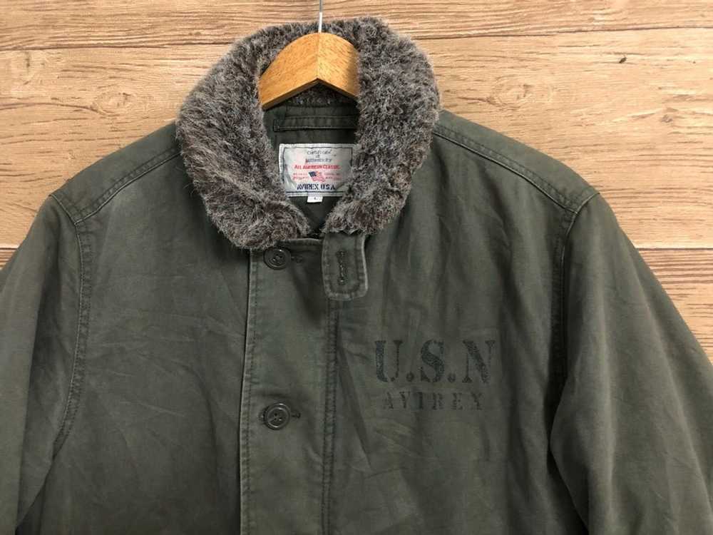 Avirex × Us Air Force × Vintage Vintage USN Jacke… - image 2