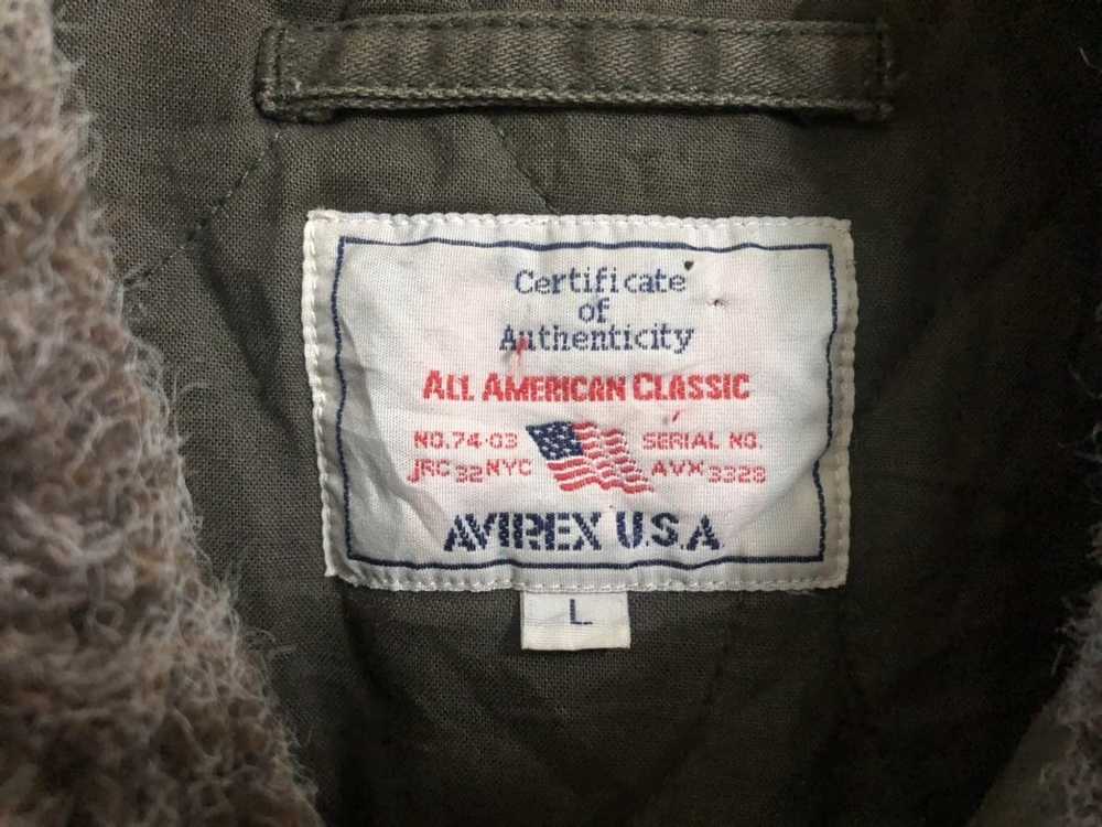 Avirex × Us Air Force × Vintage Vintage USN Jacke… - image 5