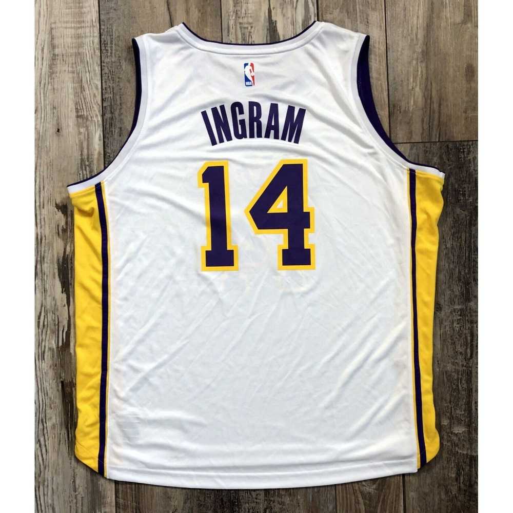 NIKE LA Lakers Jersey #14 BRANDON INGRAM Mens Large NBA Swingman