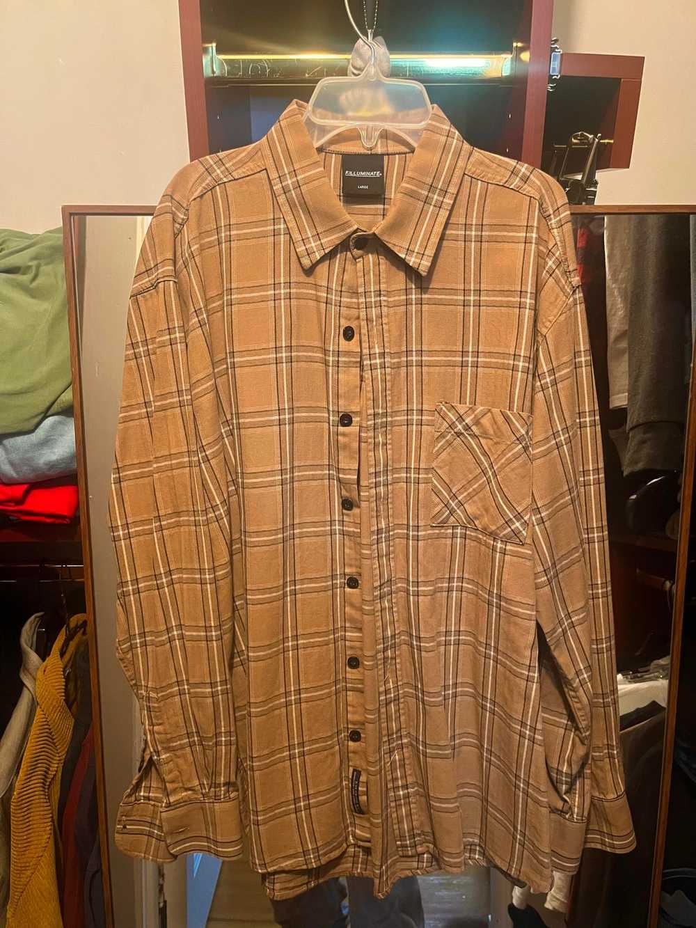 Japanese Brand Brown Flannel - image 2