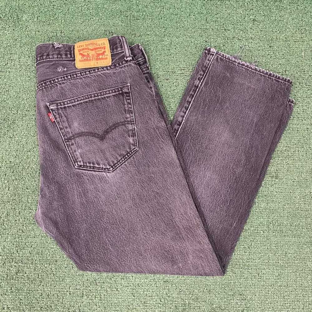 Levi's Black Stone Washed Levis - image 1