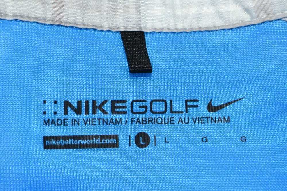 Nike NIKE 1/2 ZIP GOLF SHIRT JERSEY SIZE L ADULT - image 3