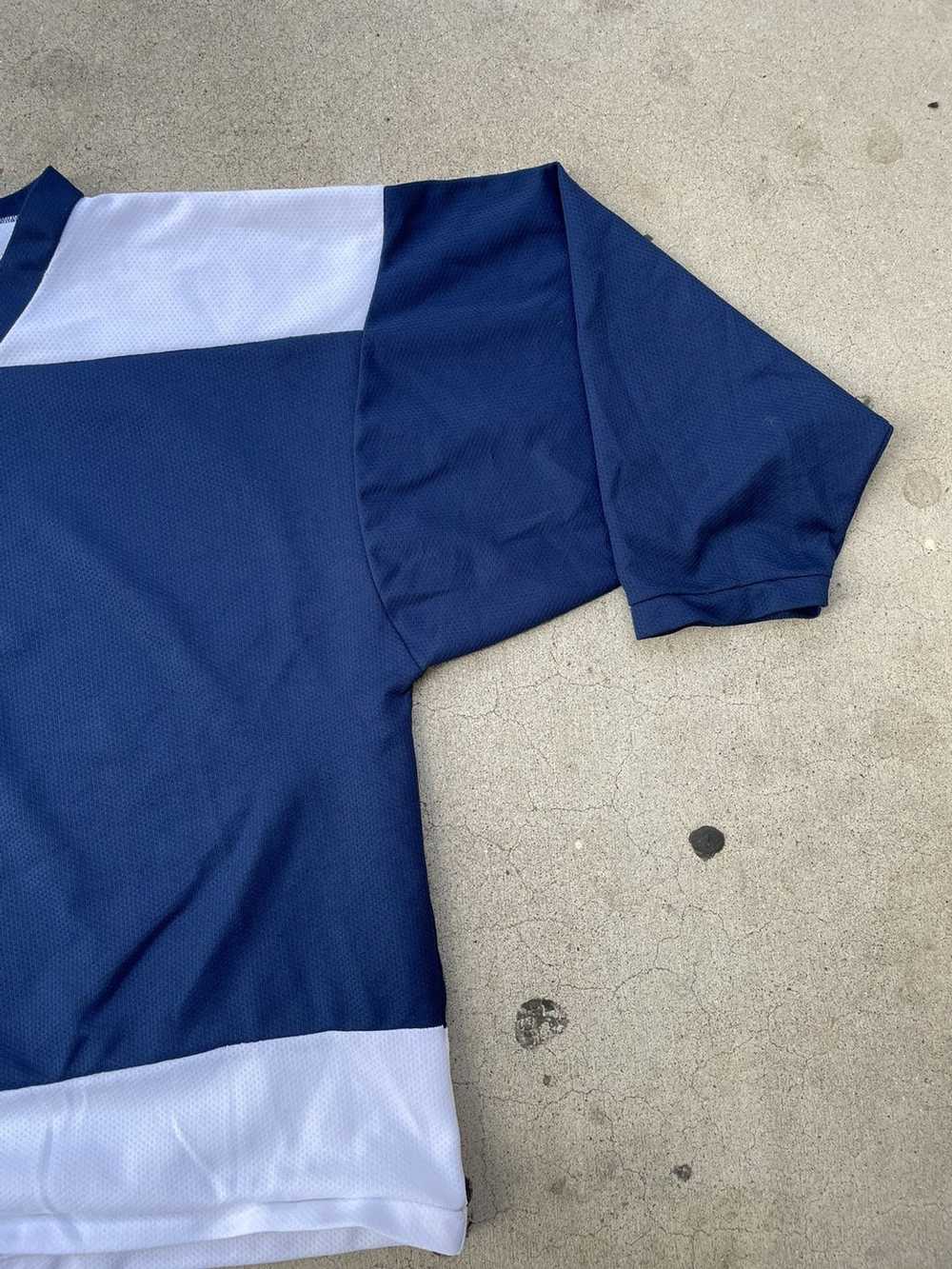 Vintage Vintage Blue and White Jersey - image 3