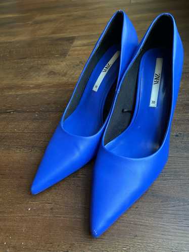 Zara ZARA Electric Blue Pumps