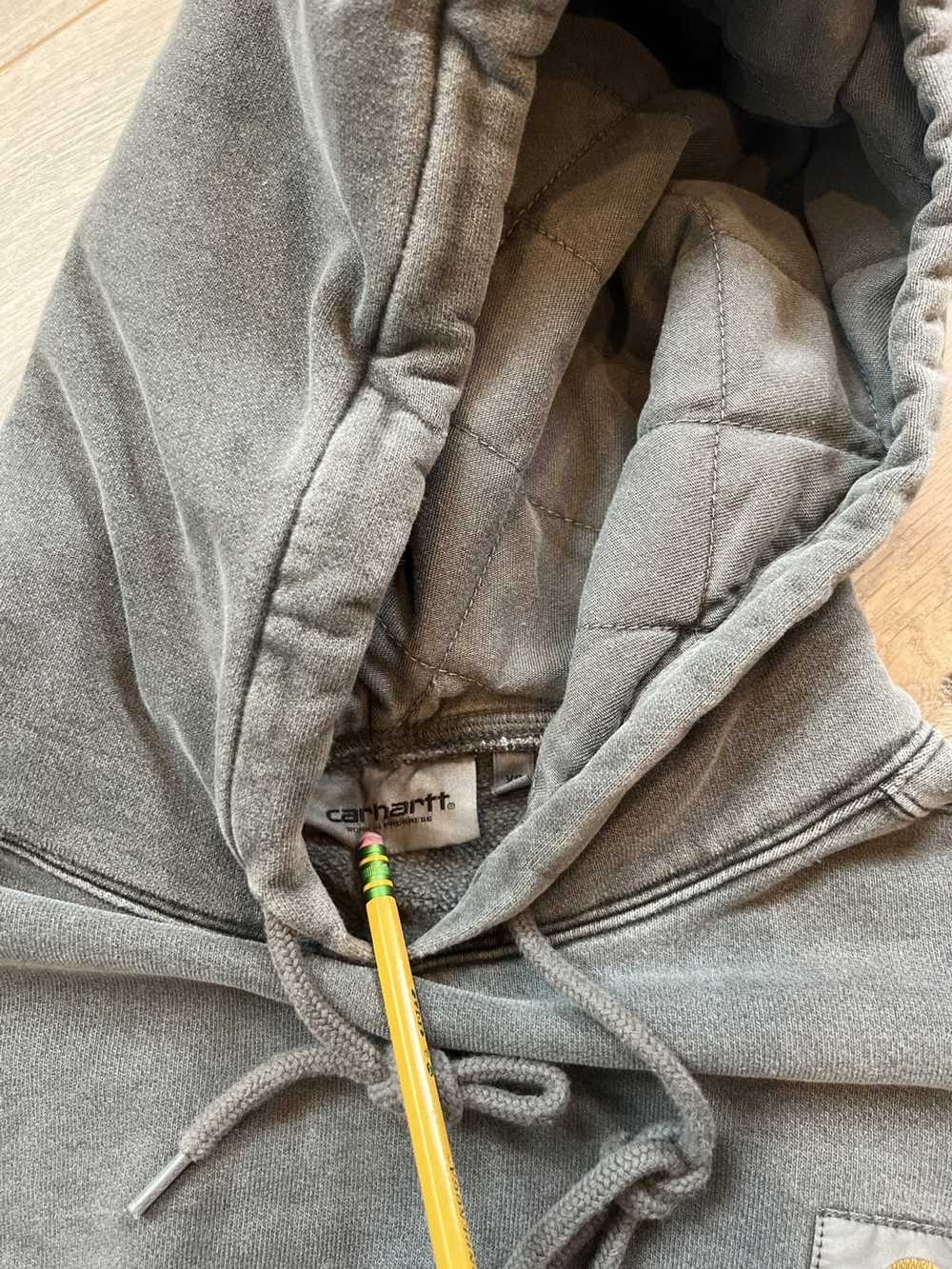 Carhartt Wip Carhartt WIP grey hoodie - image 2