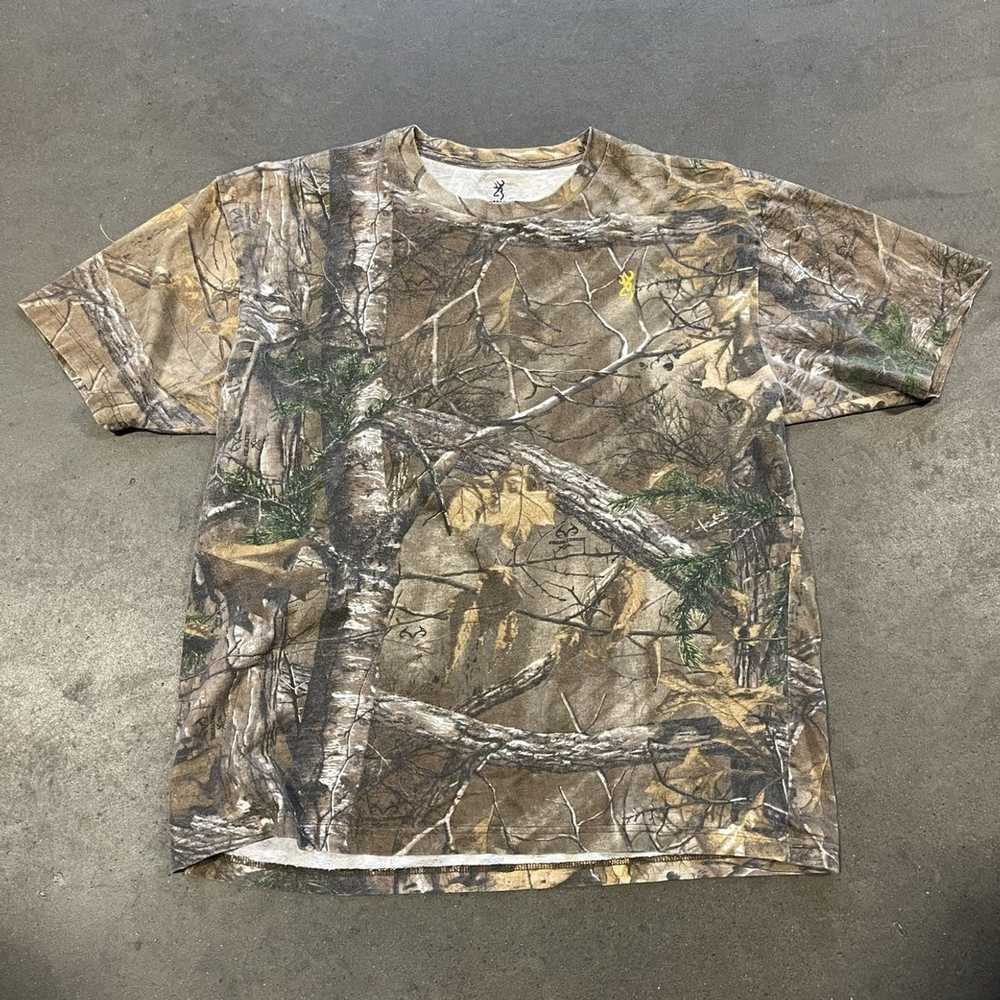 Camo × Essentials × Vintage Browning Camouflage T… - image 1