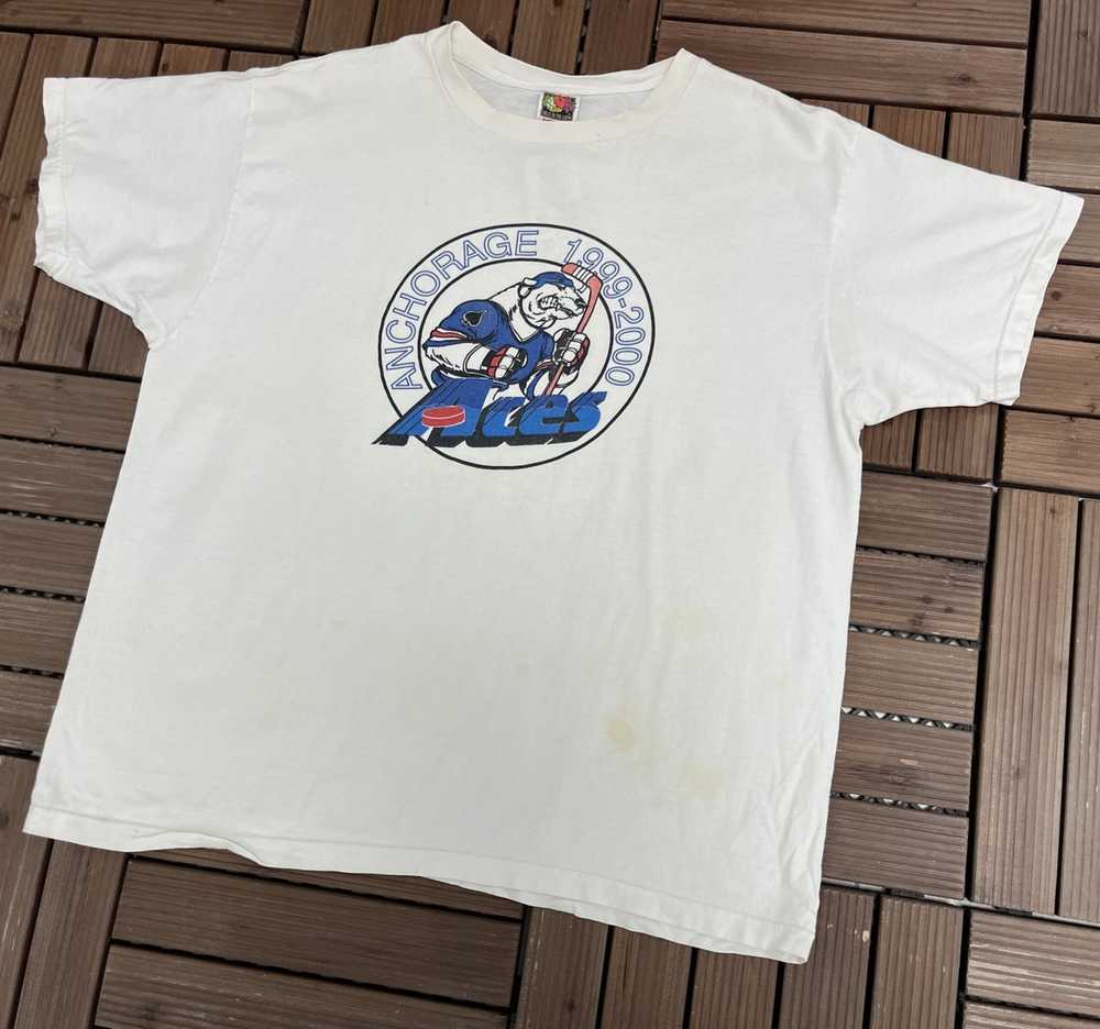 Vintage Anchorage Aces 1999-2000 Vintage T_Shirt - image 3